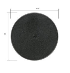 80mm Round Base